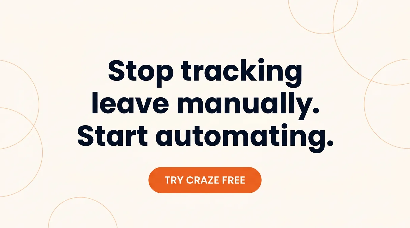 Stop tracking leave manually, start automating