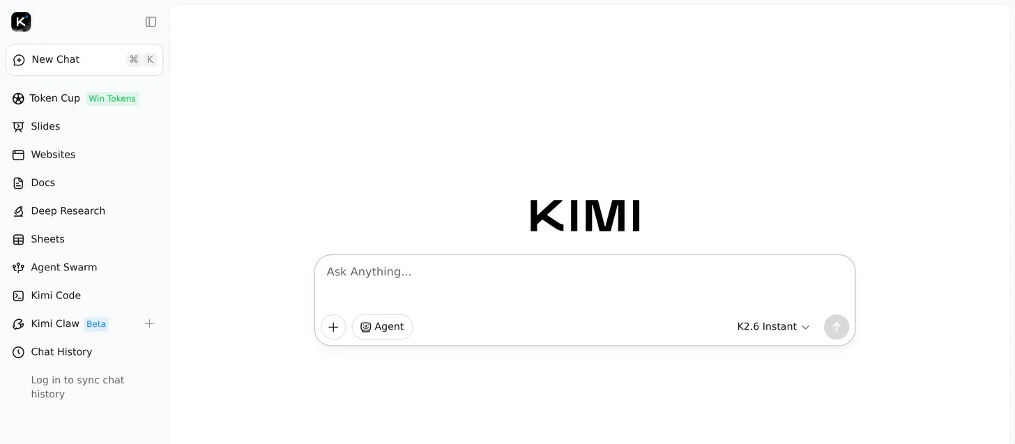 Kimi homepage